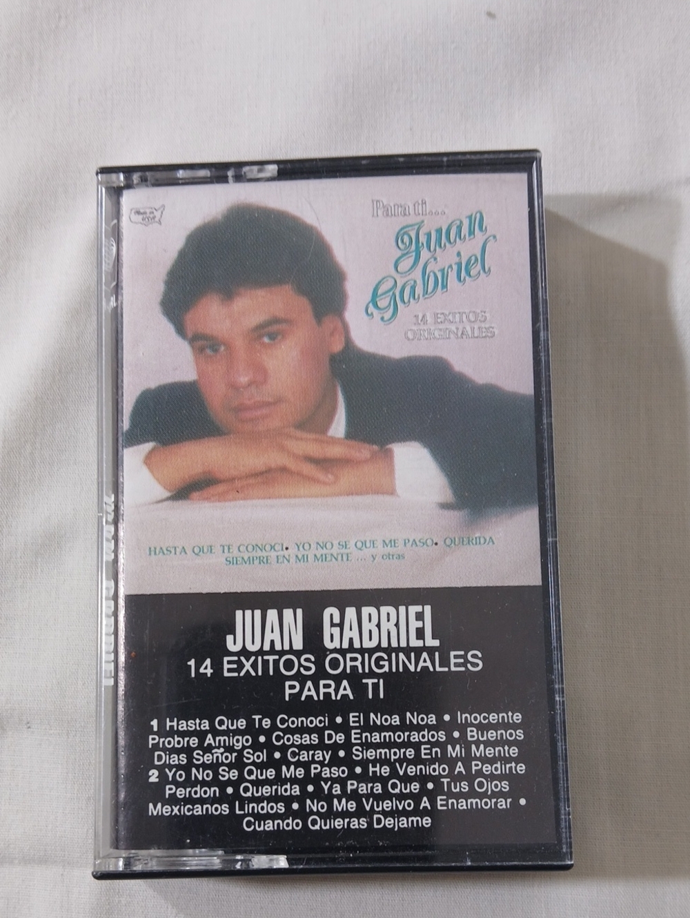 Juan Gabriel - 14 Exitos Originales (Black Cassette)